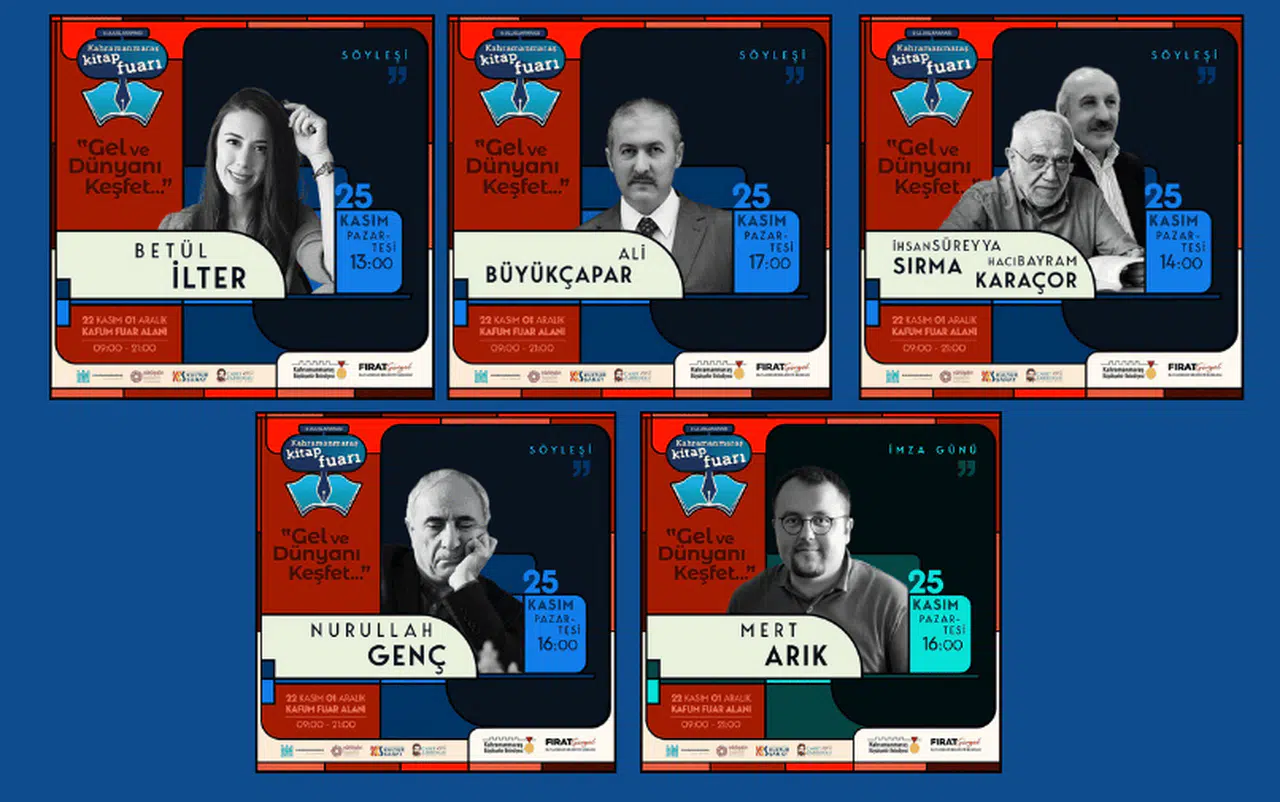 Kitap Fuarı Coşkusu Pazartesi Günü de Çeşitli Etkinliklerle Devam Edecek