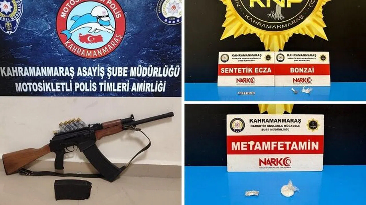 Kahramanmaraş’ta Çeşitli Suçlardan Aranan 34 Şahıs Tutuklandı
