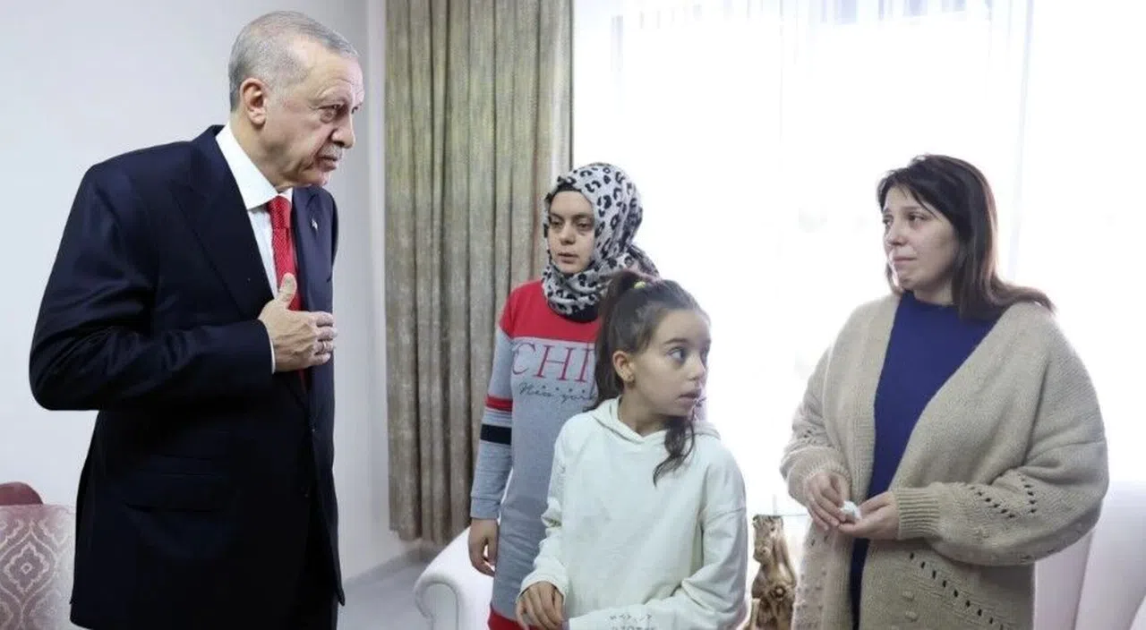 Cumhurbaşkanı Erdoğan’dan Patlamada Ölen İşçilerin Ailelerine Ziyaret
