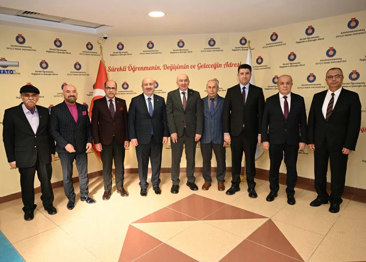 Vakıf Katılım Genel Müdürü Mehmet Ali Akben Rektör Prof. Dr. Alptekin Yasım’ı Ziyaret Etti