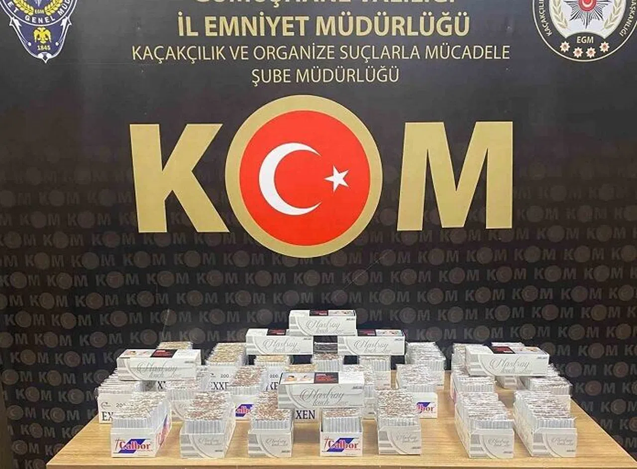Kaçak Tütünle Doldurulmuş 6 Bin 450 Adet Dolu Makaron Ele Geçirildi