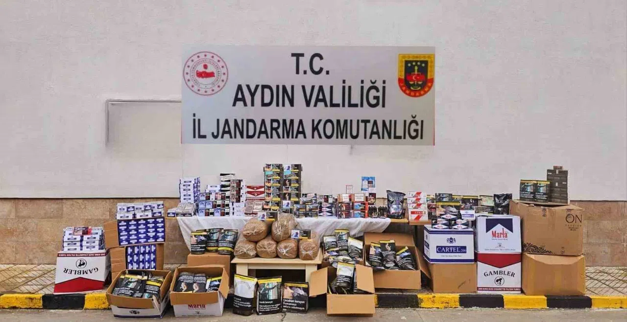 Jandarma Ekipleri 242 Bin 260 Tütün Dolu Makaron Ele Geçirdi