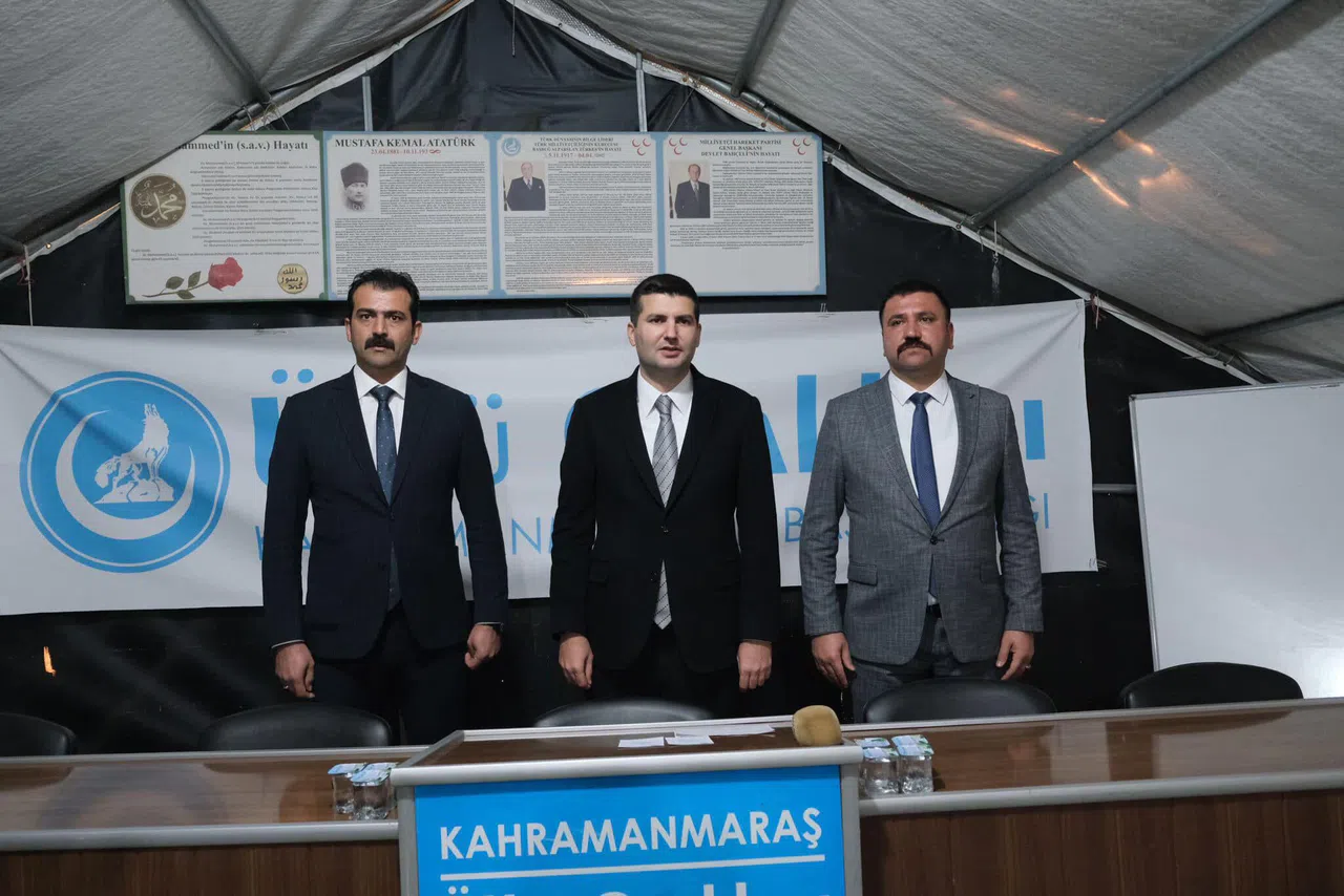 Ülkü Ocakları Kahramanmaraş İl Başkanlığında Bayrak Değişimi