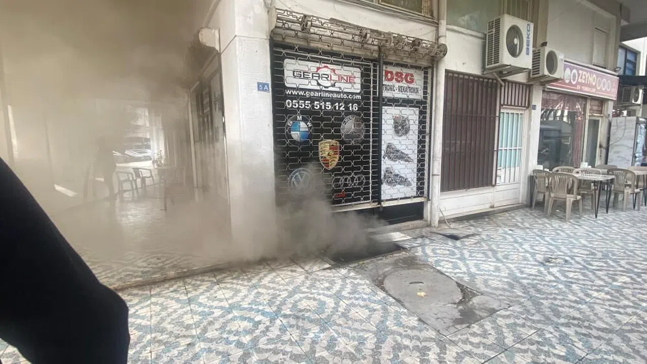 Madde bağımlısı genç, apartmanın deposunu yaktı
