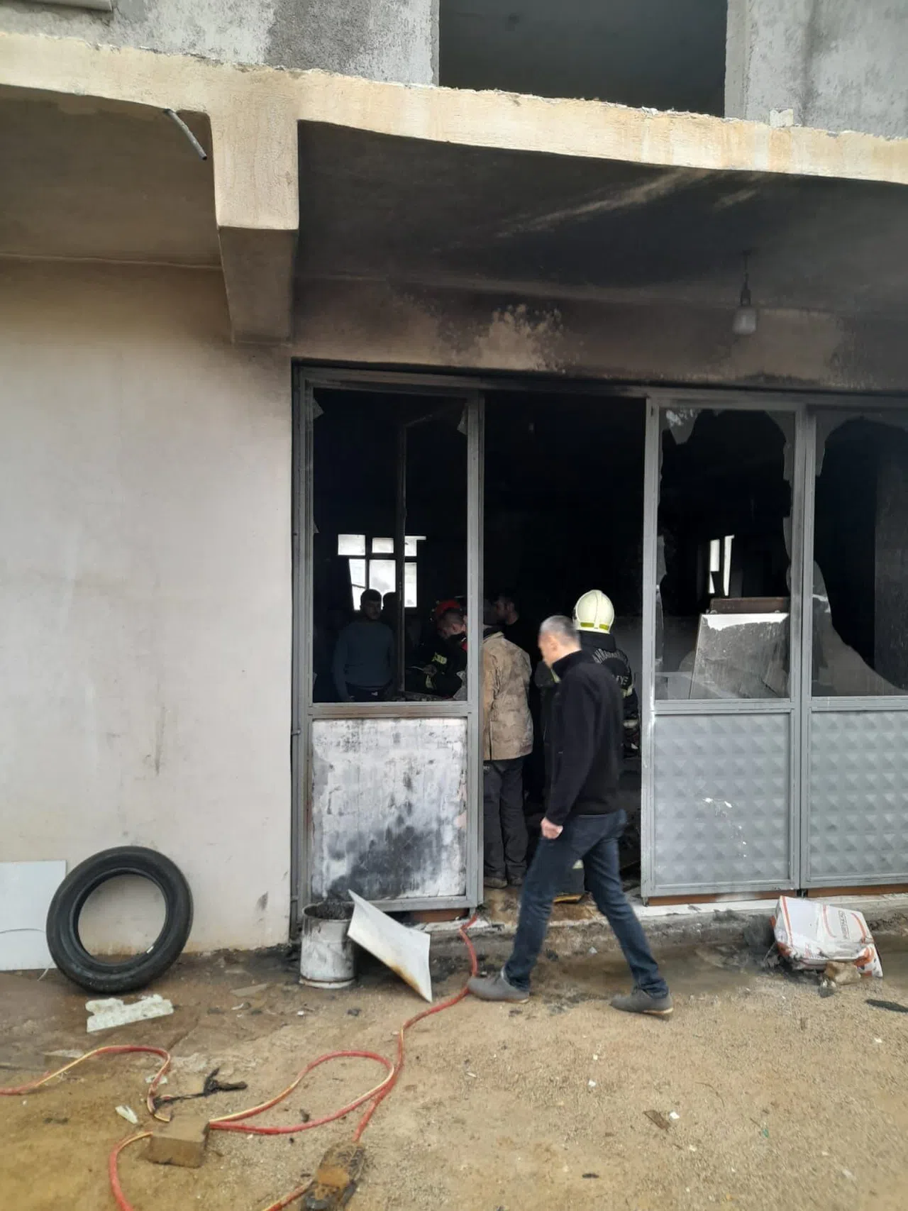 Kahramanmaraş'ta iş yeri yangını