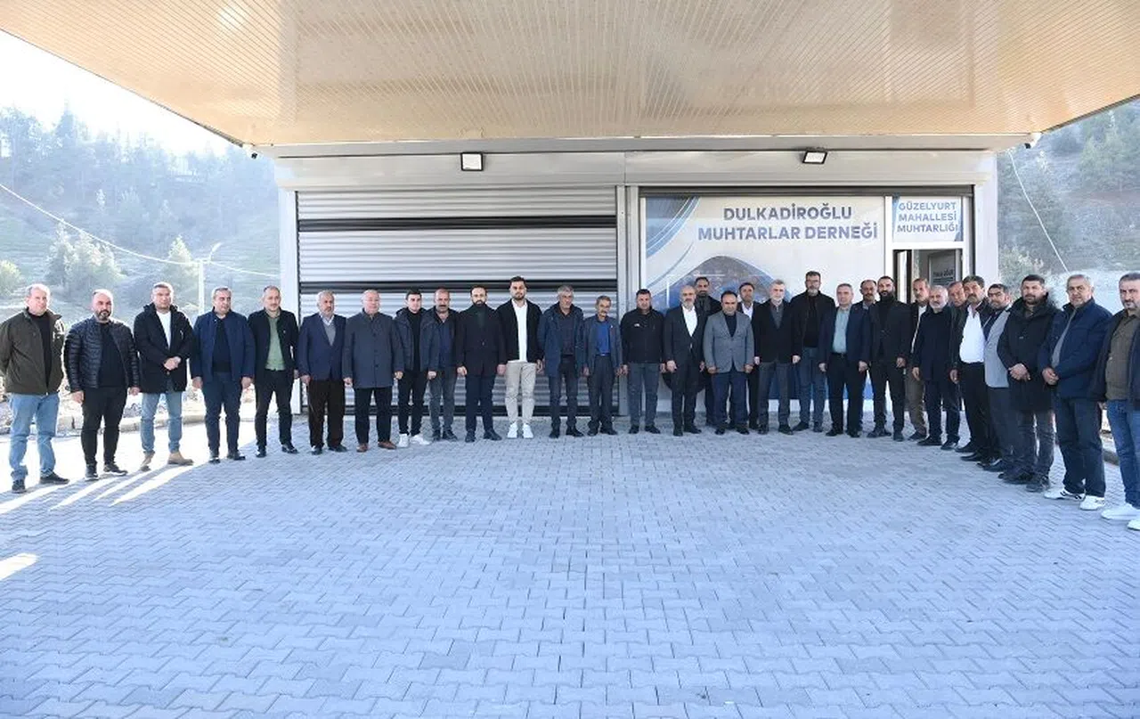 Başkan Görgel’den Dulkadiroğlu Muhtarlar Derneğine Ziyaret