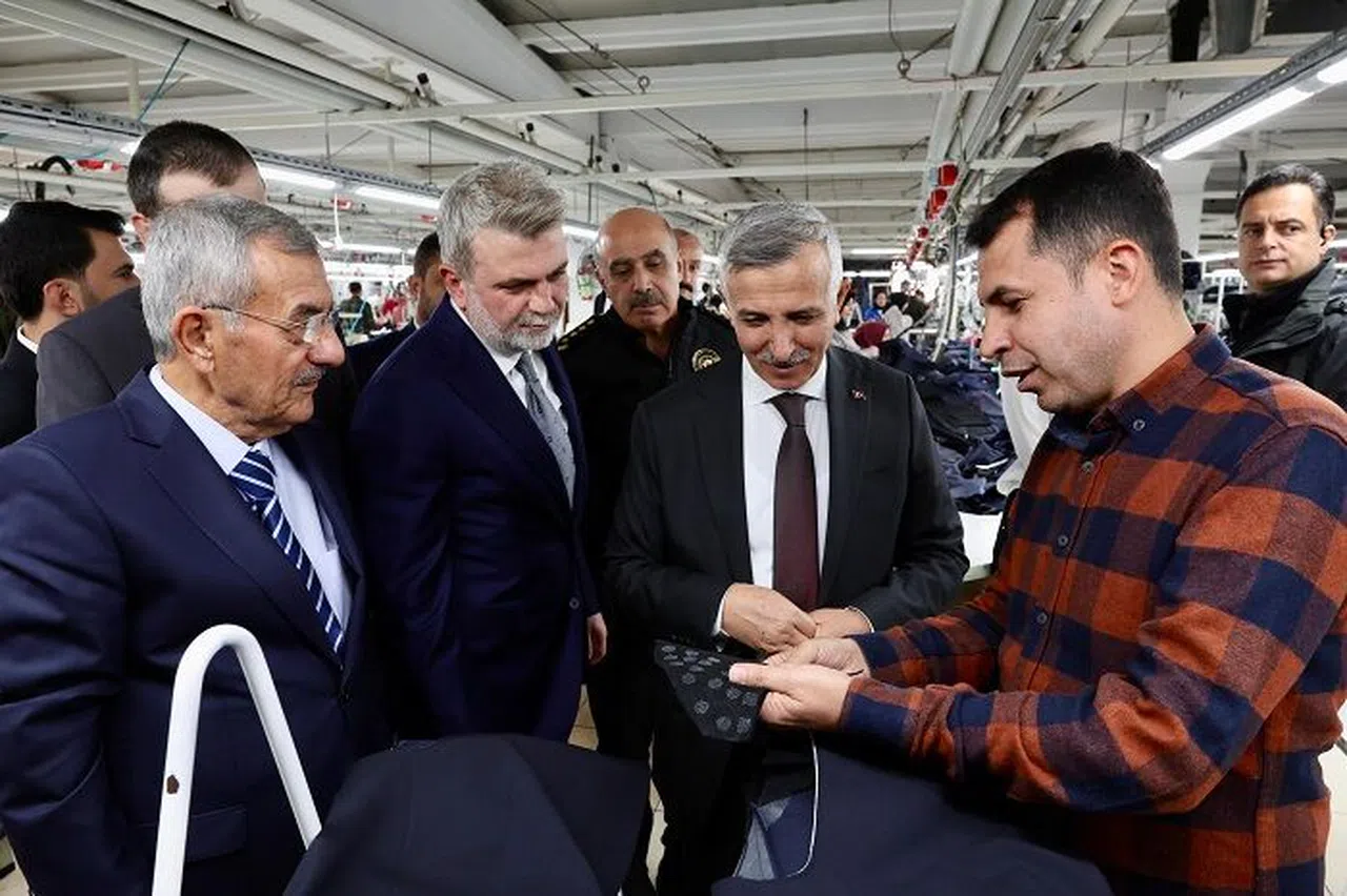 Kahramanmaraş’ta Terziler ve Konfeksiyoncular Ziyaret Edildi