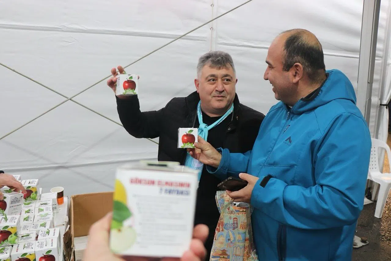 Göksun Elması, İstanbul'da Hayran Bıraktı