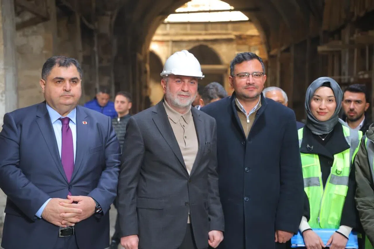 Kahramanmaraş'ta 5 Asırlık Tarihi Çarşıda Restorasyon Çalışmaları Sürüyor