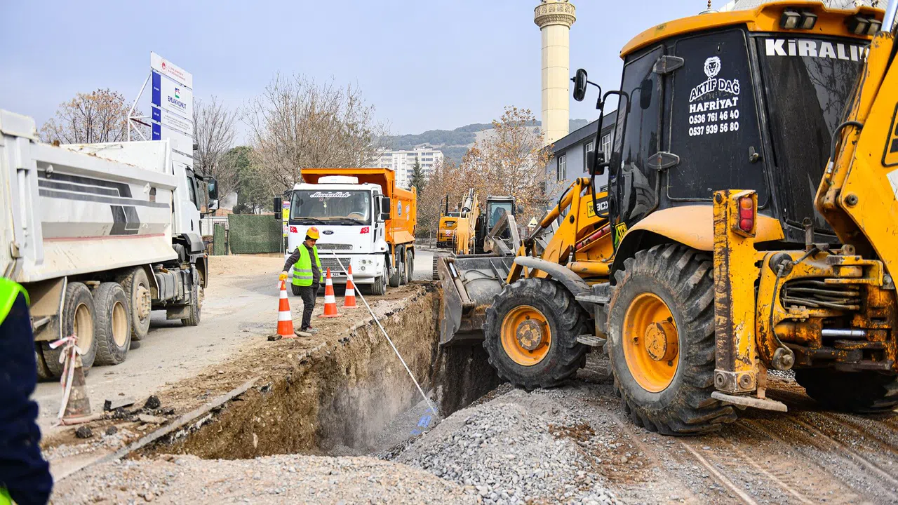 Dulkadiroğlu’nda da Yeni Altyapı Hatlarının İmalatı Hızla Sürüyor