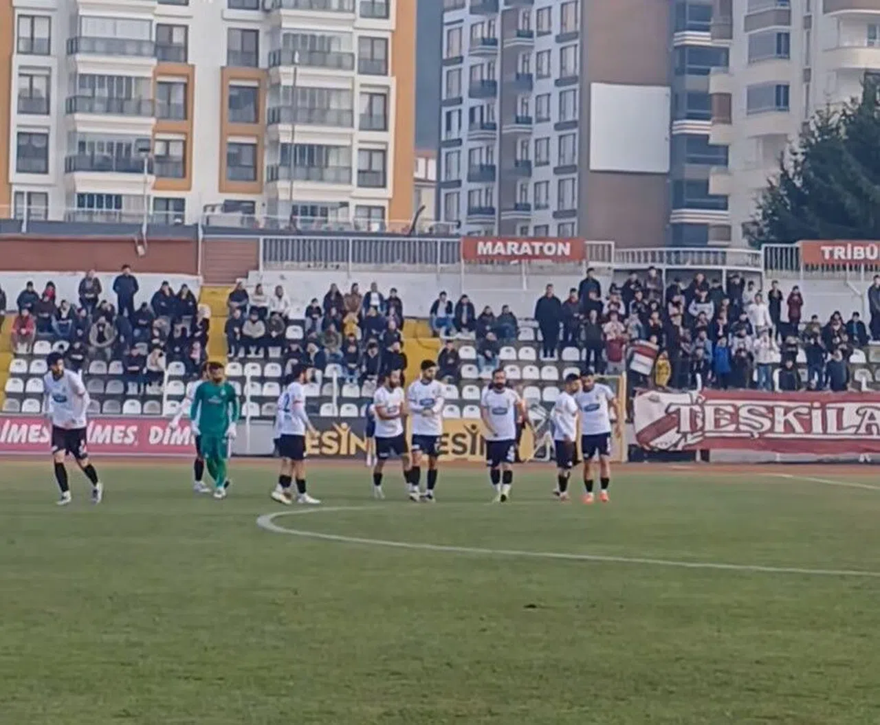 Kahramanmaraşspor 10 kişi ile 1 puanı kaptı