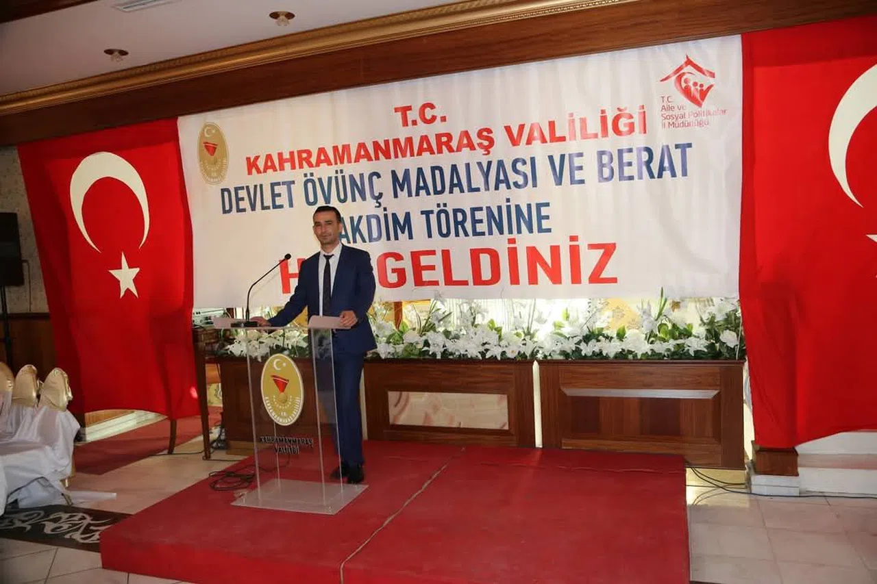 Başarılı Şef Aslan Yüzgeç, Kahramanmaraş Valiliği Protokol Müdürü Oldu