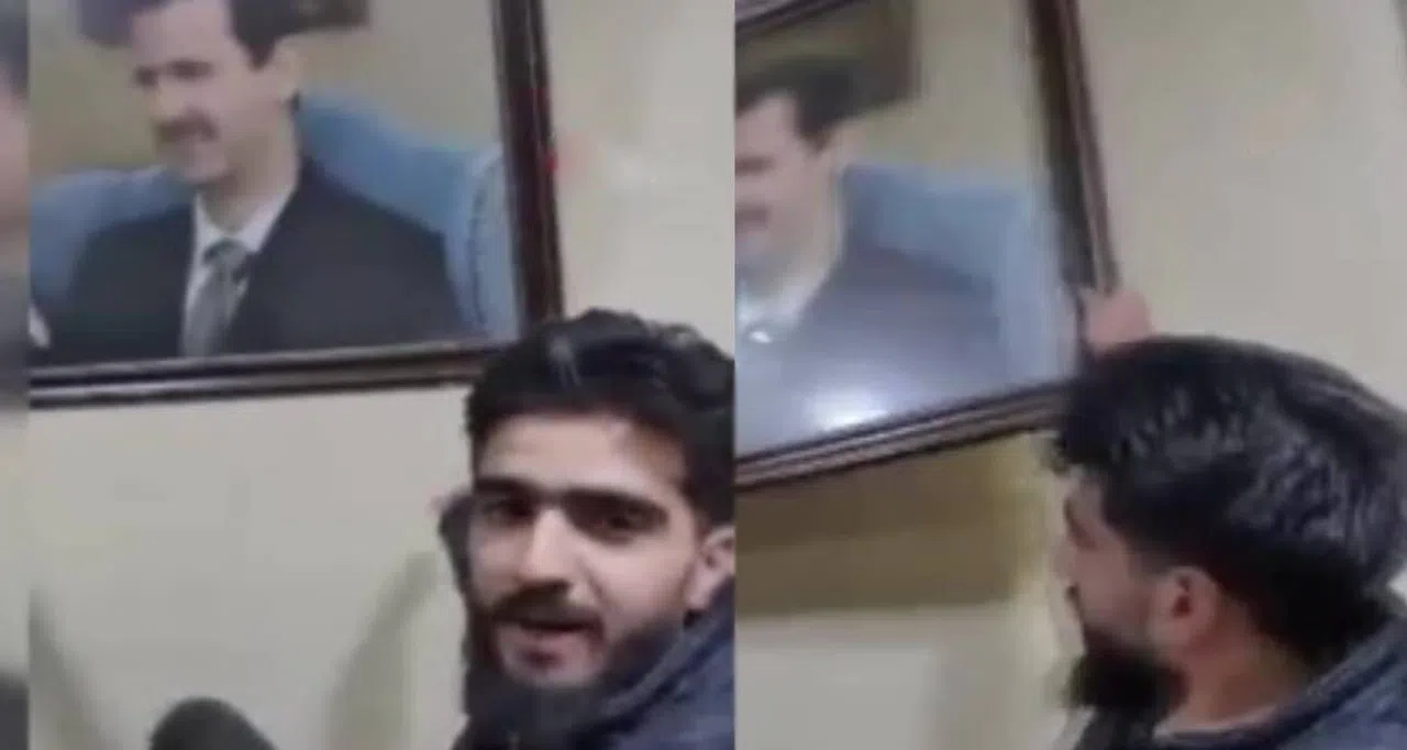 Suriye'de Muhalifler Hükümet Binasına Girdi: Esad'ın Resimleri Çiğnendi