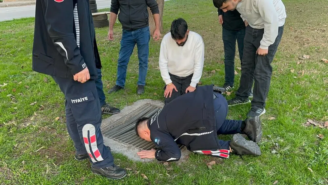 ‘Kanalizasyonda çocuk var’ ihbarı polis, itfaiye ve sağlık ekiplerini alarma geçirdi