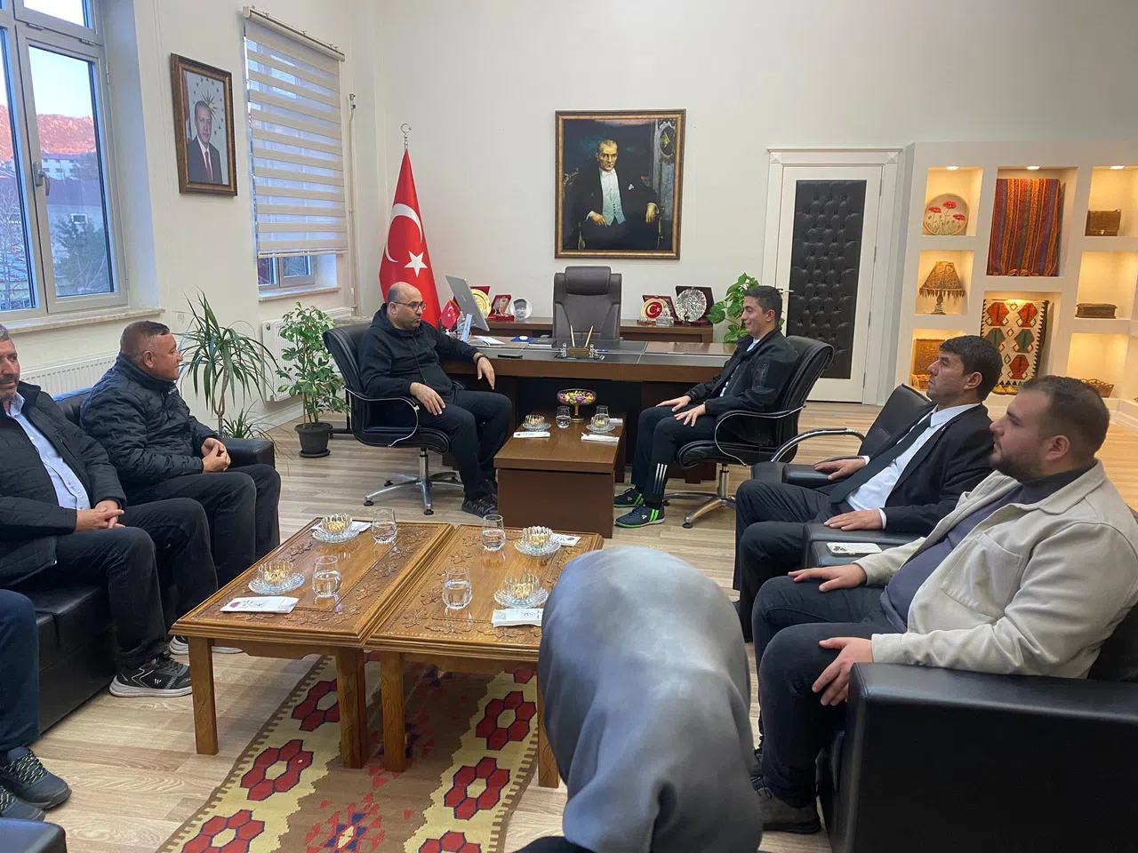 Şahin'den Andırın Kaymakamı'na Ziyaret