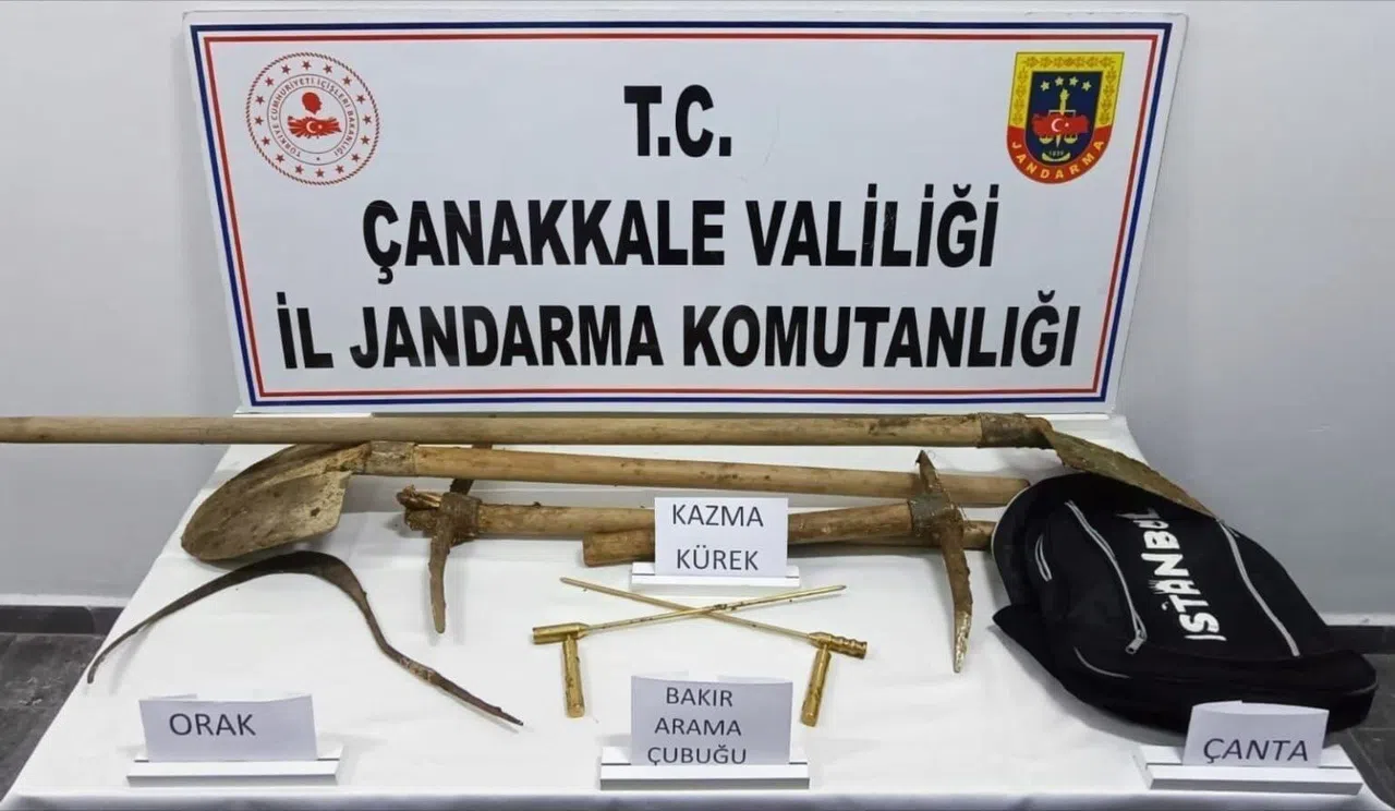 Kaçak Kazı Yapan 7 Kişi Suçüstü Yakalandı