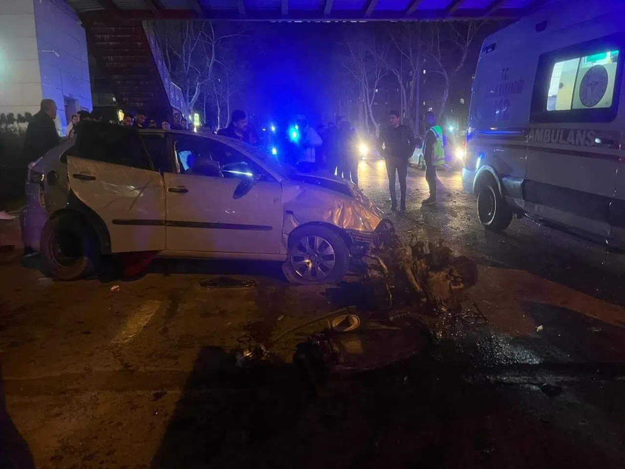Kahramanmaraş'ta trafik kazası: 3 yaralı