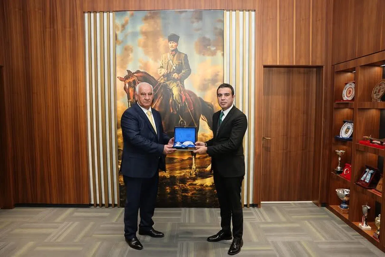 Başkan Cüce'ye Önemli Ziyaret