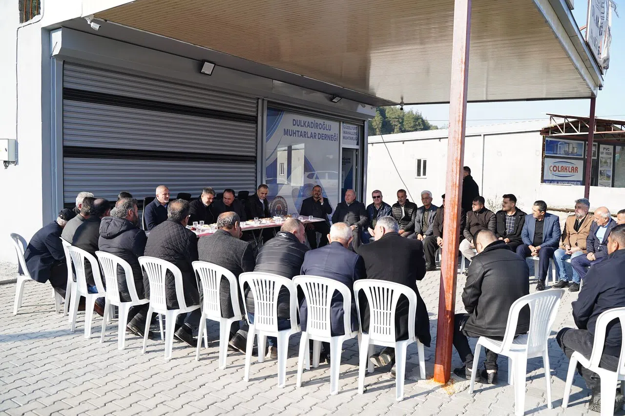 Debgici, Muhtarlar Derneği’ni Ziyaret Etti