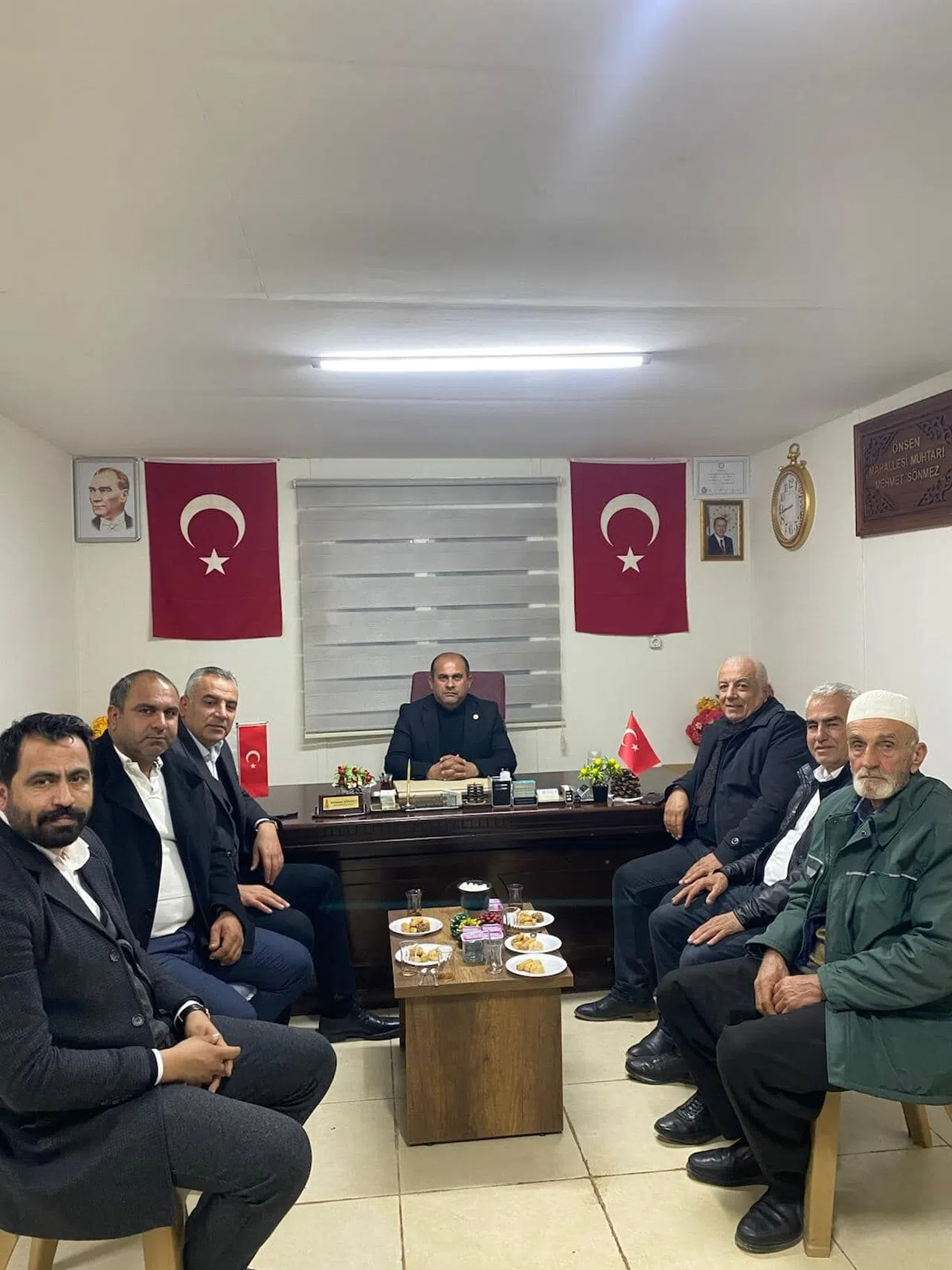 Gürbak'tan Önsen Mahallesi Muhtarlığına Ziyaret