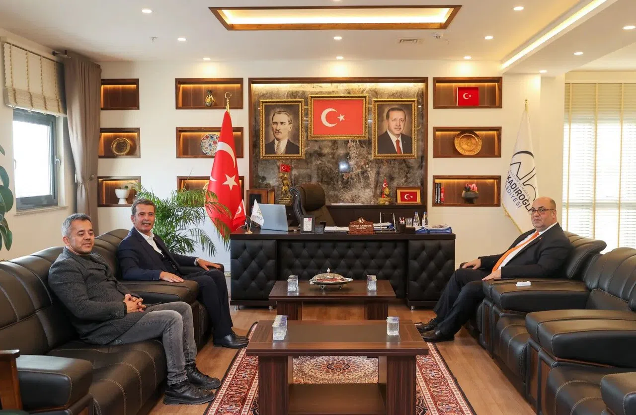 Başkan Okumuş'tan Başkan Akpınar'a Ziyaret
