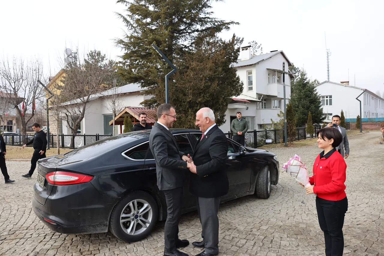 Başkan Göktaş'tan Başkan Cüce'ye Ziyaret