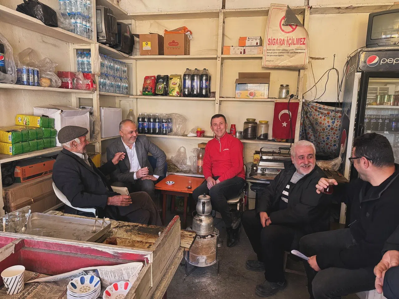 Andırın Belediye Başkanı Esnafları Ziyaret Etti, Taleplerini Dinledi