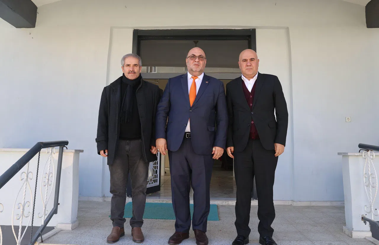 Başkan Akpınar’dan Başkan Vicdan’a Ziyaret