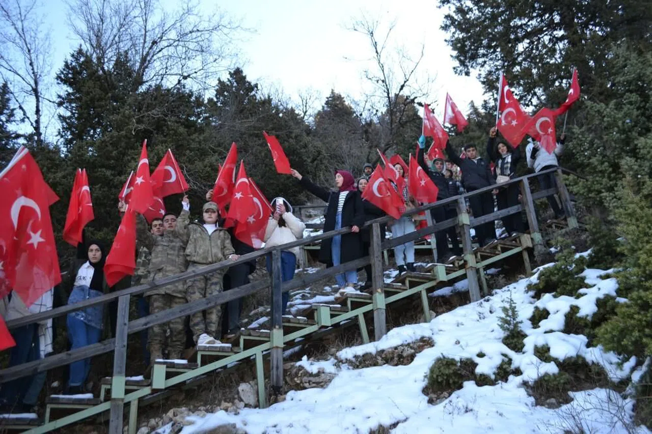 Kahramanmaraş'ta Sarıkamış şehitleri anısına yürüyüş