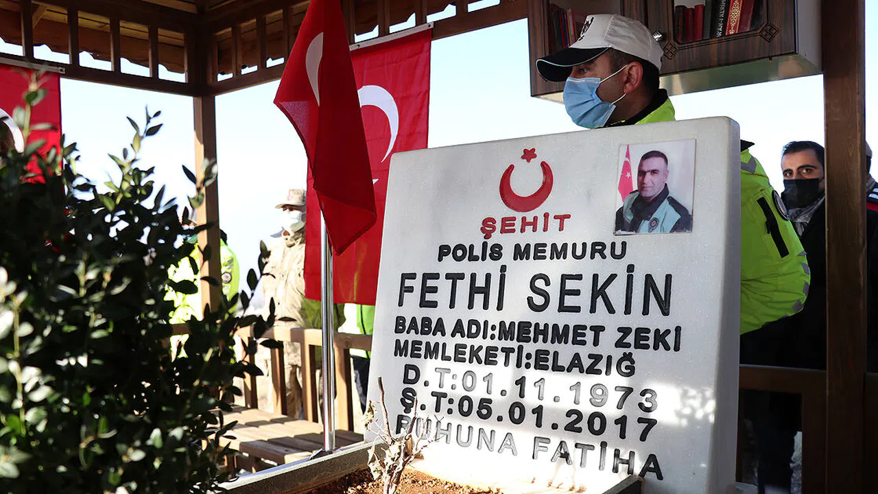Şehit Fethi Sekin Kabri Başında Anıldı