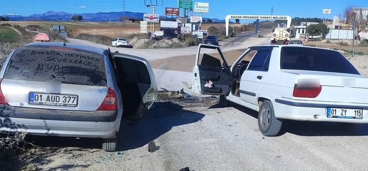 Trafik kazası: 2 yaralı