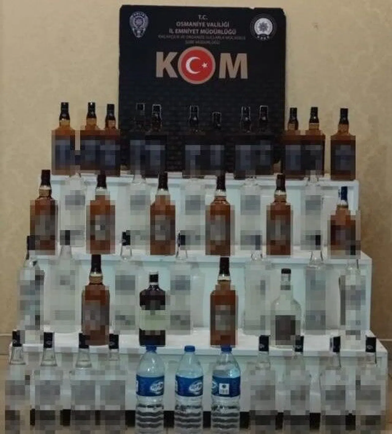 Kaçak alkol operasyonu: 1 tutuklama