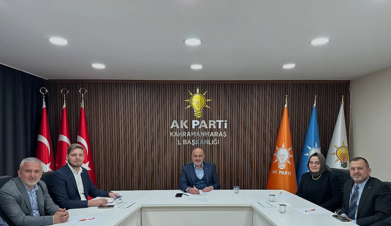 Ak Parti Kahramanmaraş İl Yönetimi Toplandı