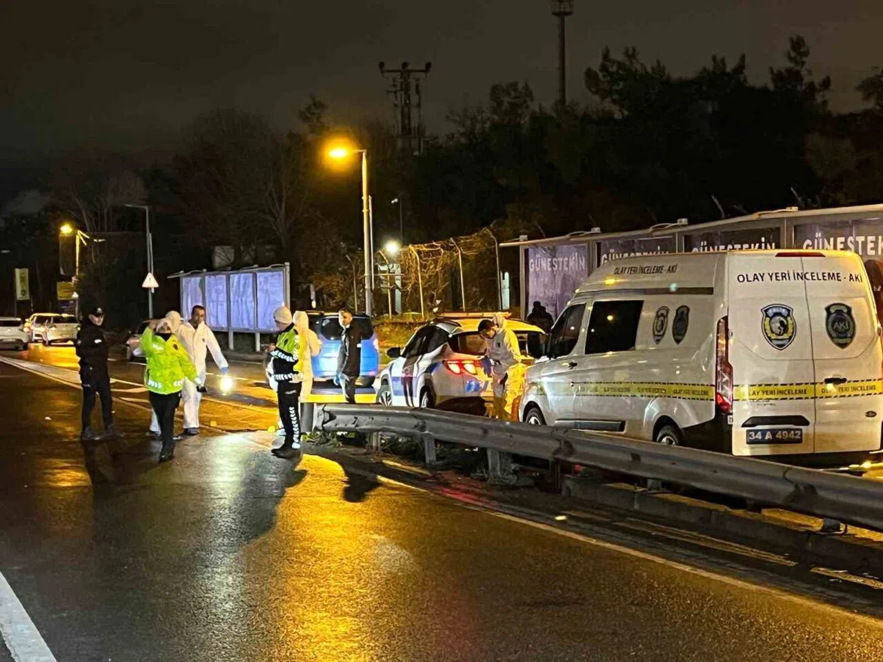 Motosiklet kazası: 1 polis memuru hayatını kaybetti, 1’i ise ağır yaralandı