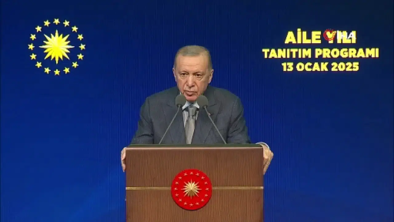 Cumhurbaşkanı Erdoğan’dan ’Aile Yılı’ müjdeleri
