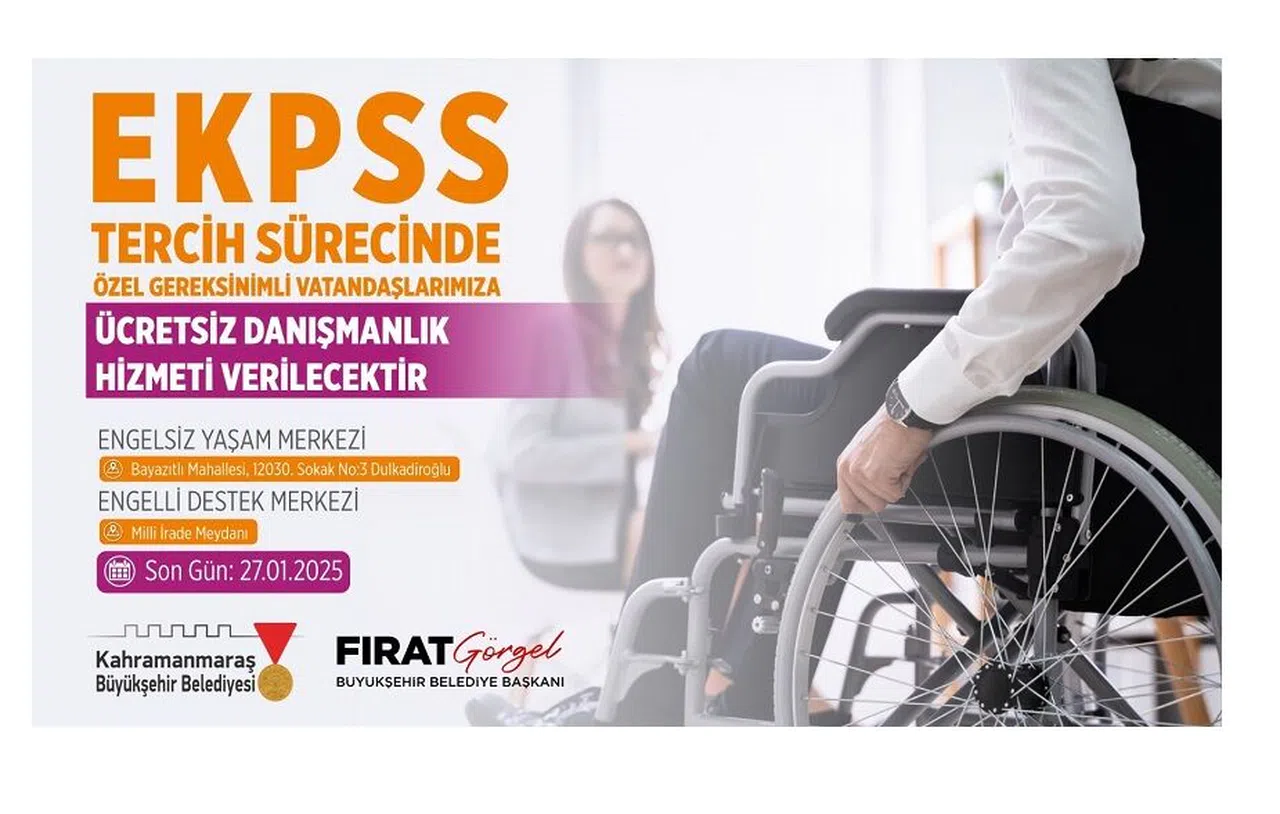 Kahramanmaraş’ta EKPSS Tercih Desteği Başladı!