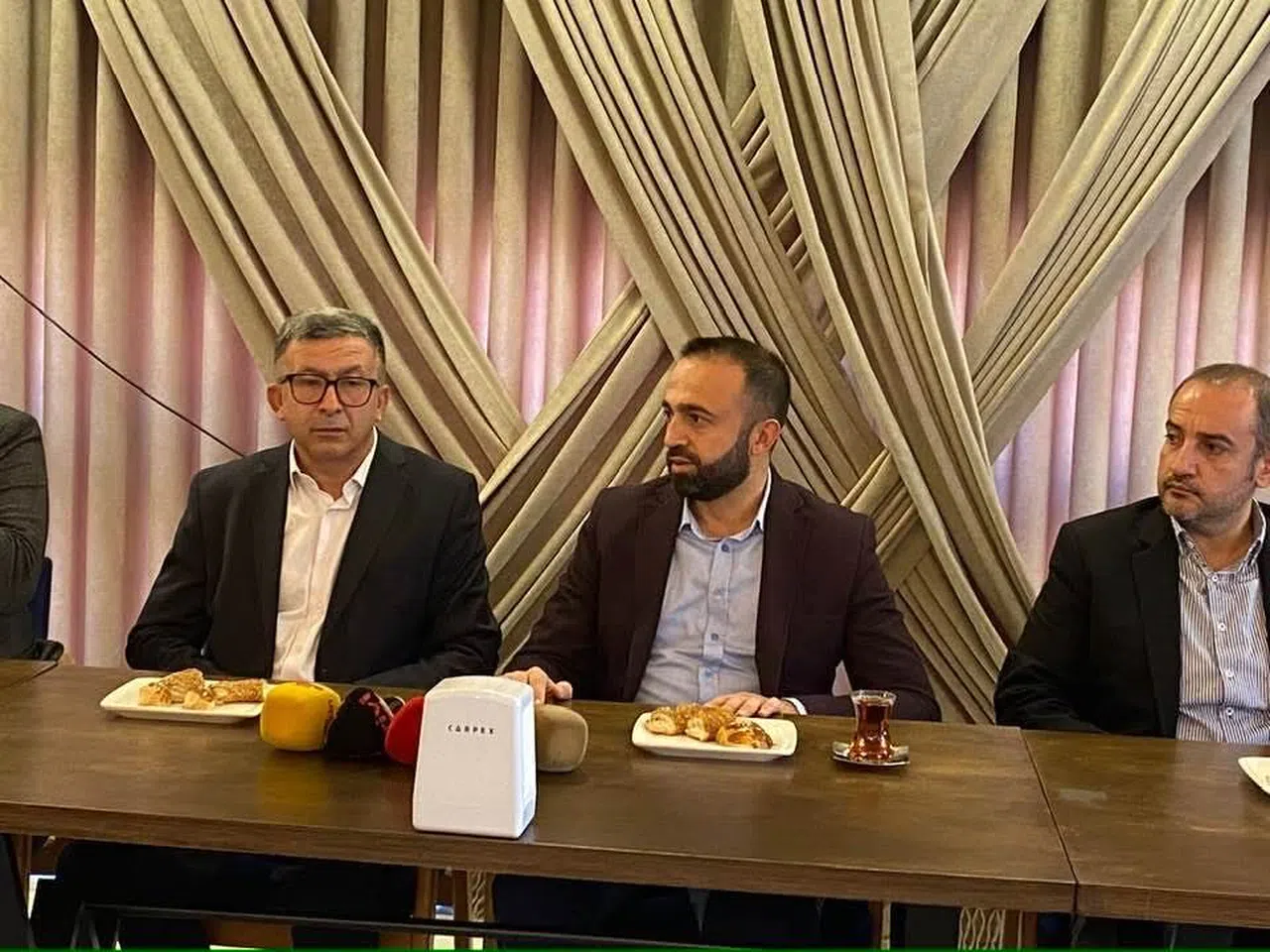 Başkan Çam'dan Gazetecilere Ziyaret