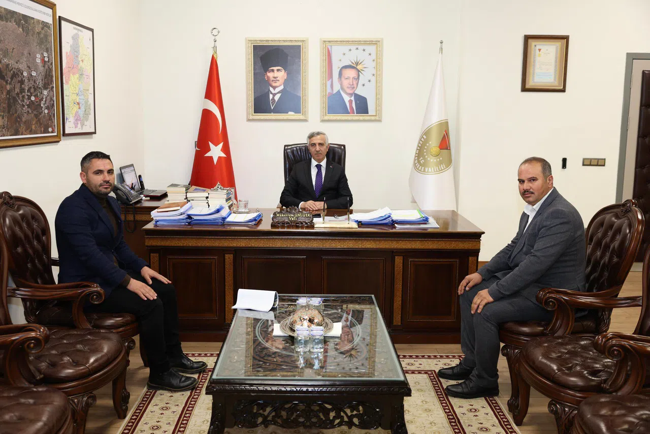 Vali Ünlüer, Makam Ziyaretleri Kapsamında Mahalle Muhtarlarını Kabul Etti