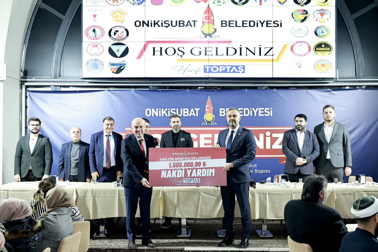 Başkan Toptaş'tan Amatör Sporlara Büyük Destek