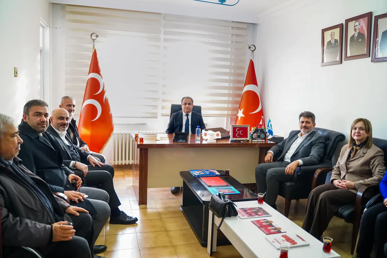 Ak Parti Kahramanmaraş Temsilcileri, MHP İl Başkanlığı’nı Ziyaret Etti