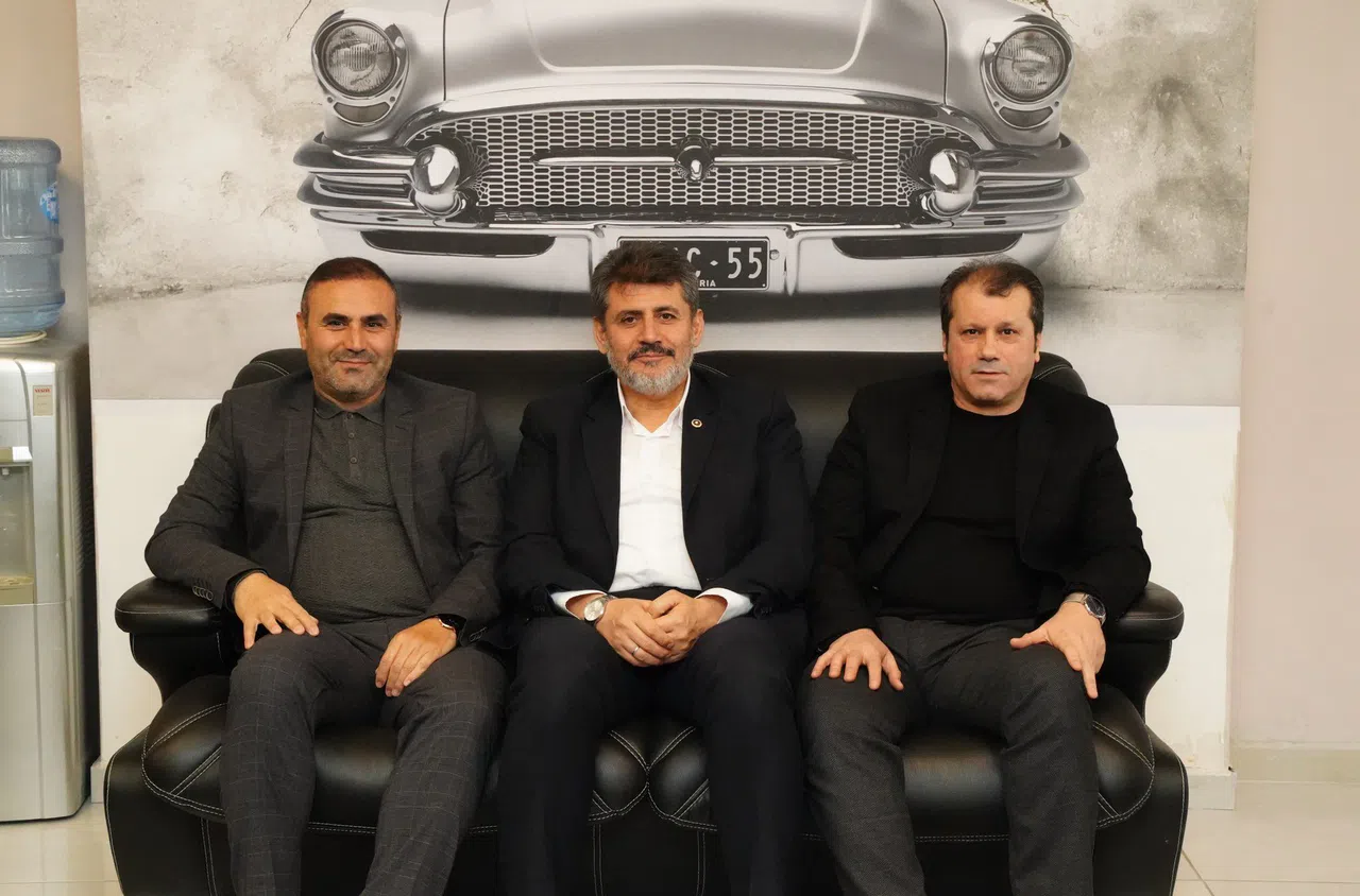 Debgici Pazarcık'ta Eski Başkanlar İle Bir Araya Geldi