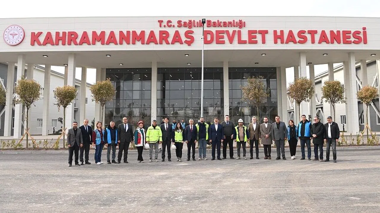 Kahramanmaraş'ta Yeni Devlet Hastanesi Yolu Hızla Tamamlanıyor