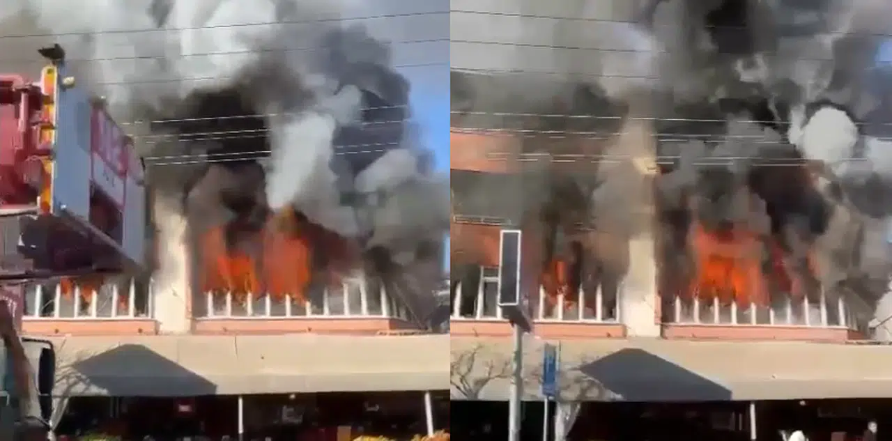 Kahramanmaraş’​​​​​​​ta Market Deposunda Yangın Paniği!