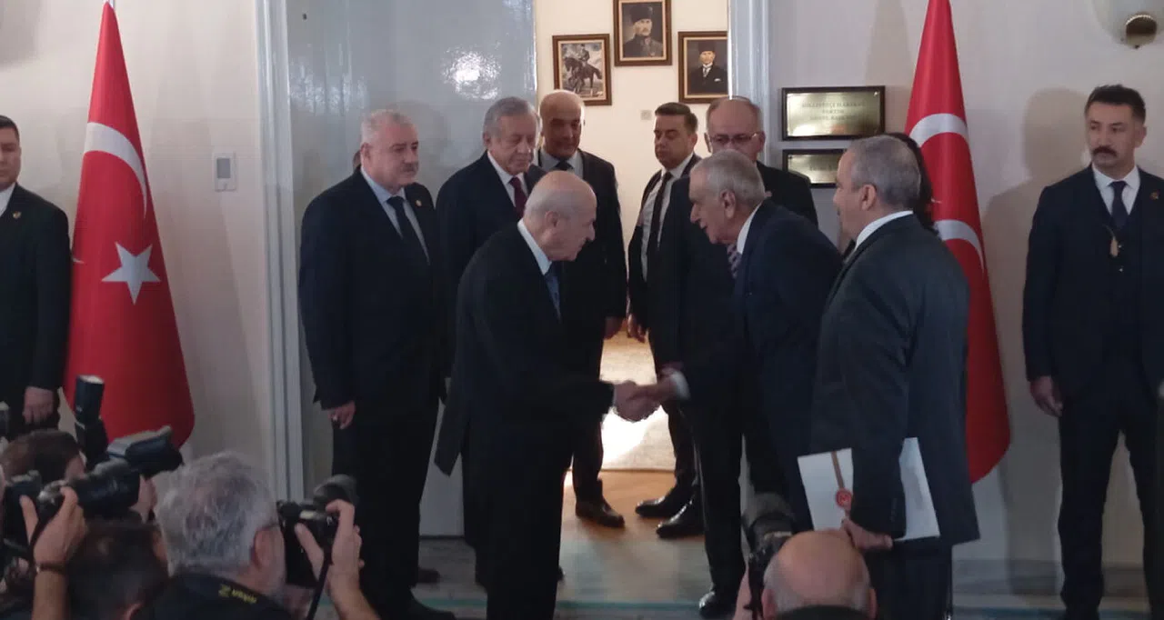 DEM Parti Heyeti MHP Lideri Bahçeli İle Görüştü