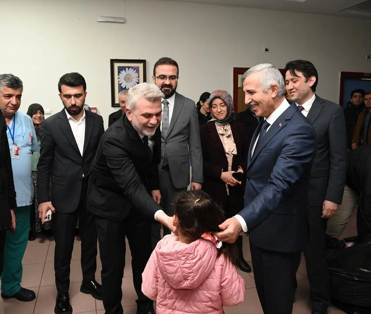 Başkan Görgel ve Vali Ünlüer, Yılbaşı Gecesi Bir Dizi Ziyarette Bulundu