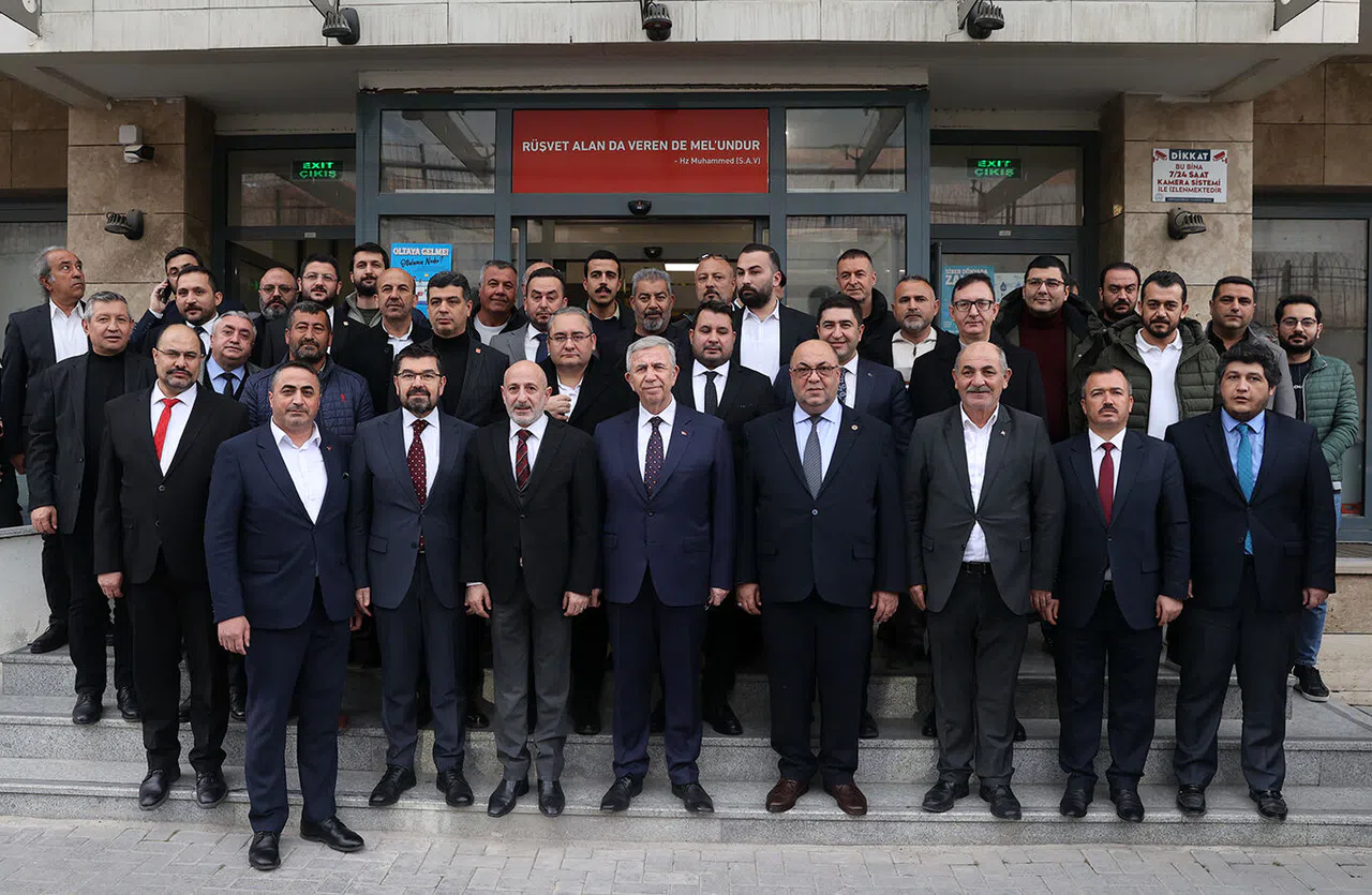 Mansur Yavaş ve Heyeti Dulkadiroğlu’nu Ziyaret Etti