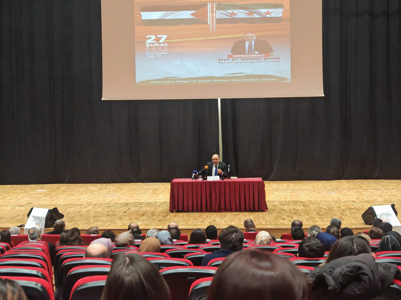 Prof. DR. Mehmet Şahin’den “Yeni Orta Doğu ve Suriye” Konferansı