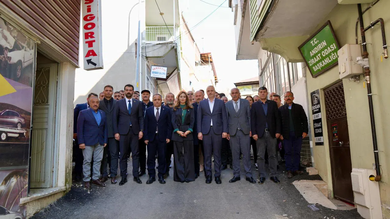 Milletvekili Dora ve Teşkilat, Andırın İlçe Başkanlığını Ziyaret Etti