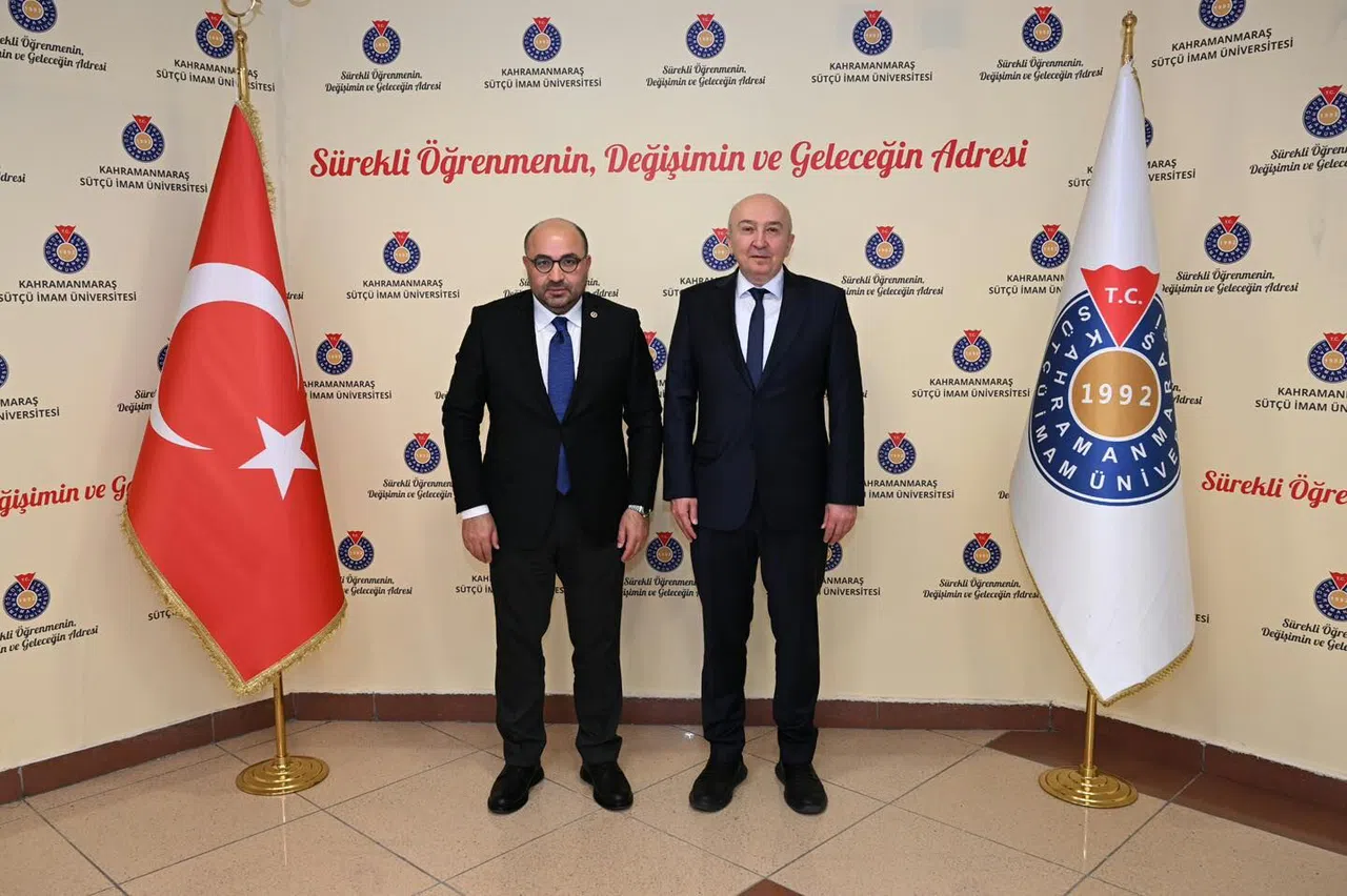 Milletvekili  Şahin’den Rektör Yasım’a Ziyaret