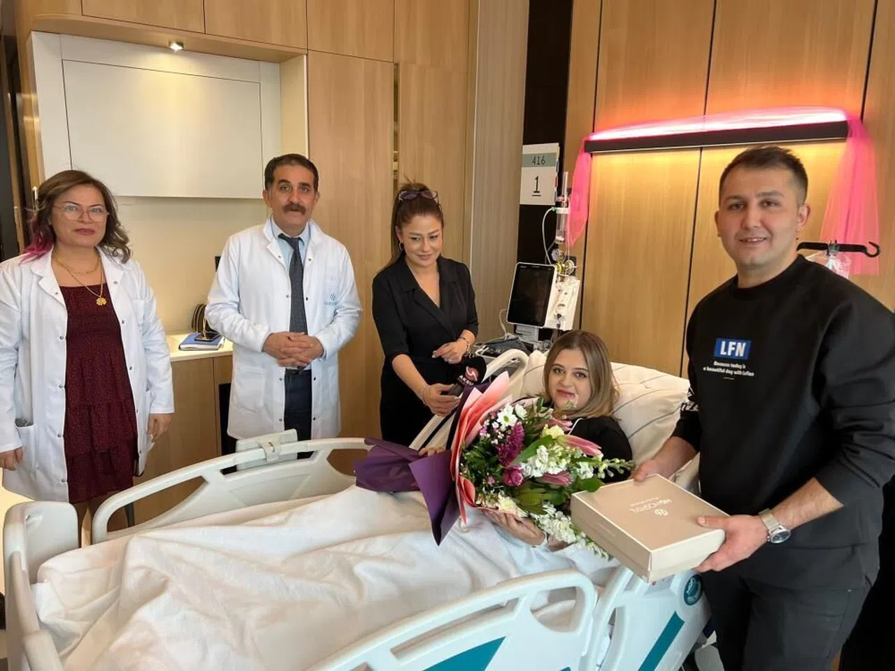 HG Hospital'de ilk bebek dünyaya geldi